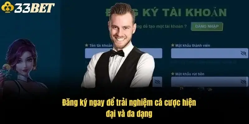 Đăng ký ngay để trải nghiệm cá cược hiện đại và đa dạng