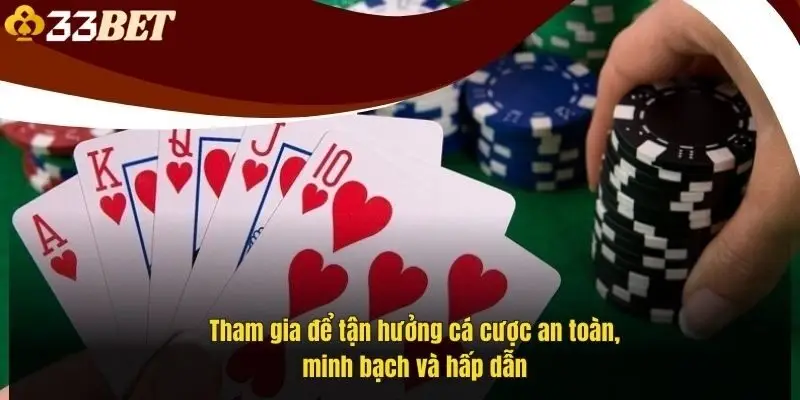 Tham gia để tận hưởng cá cược an toàn, minh bạch và hấp dẫn